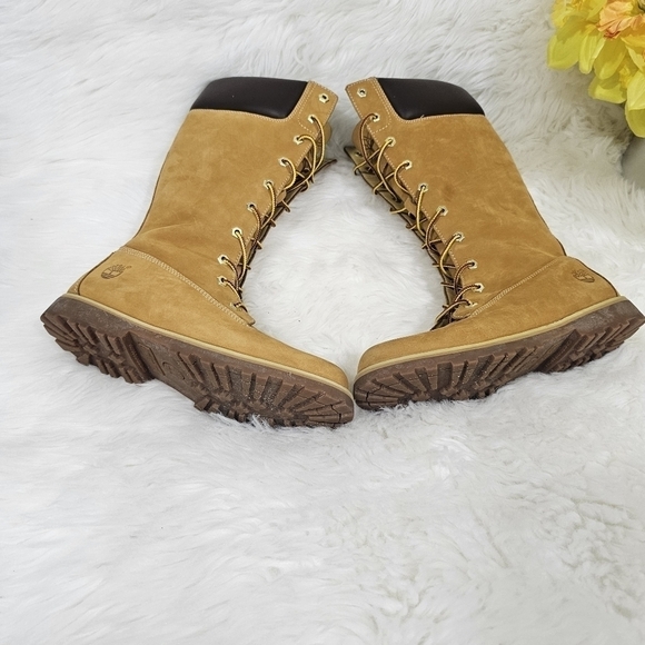 Timberland Shoes - Timberland women/girls sz.5 Tall Boot tan/brown